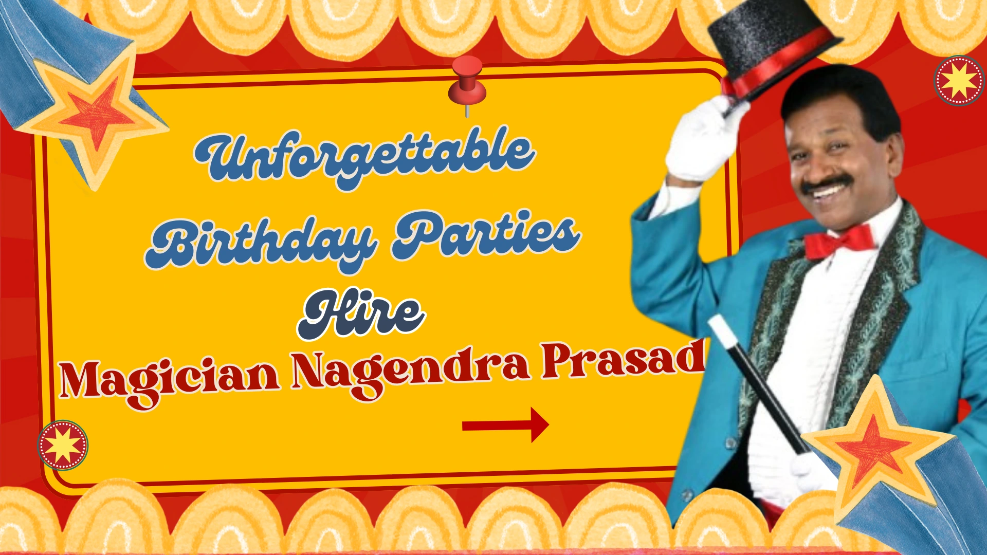 Best magician in Bangalore for unforgettable birthday party entertainment, featuring magic tricks and interactive fun.